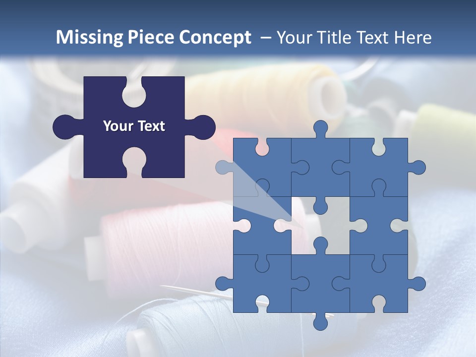 White Fashion Craft PowerPoint Template