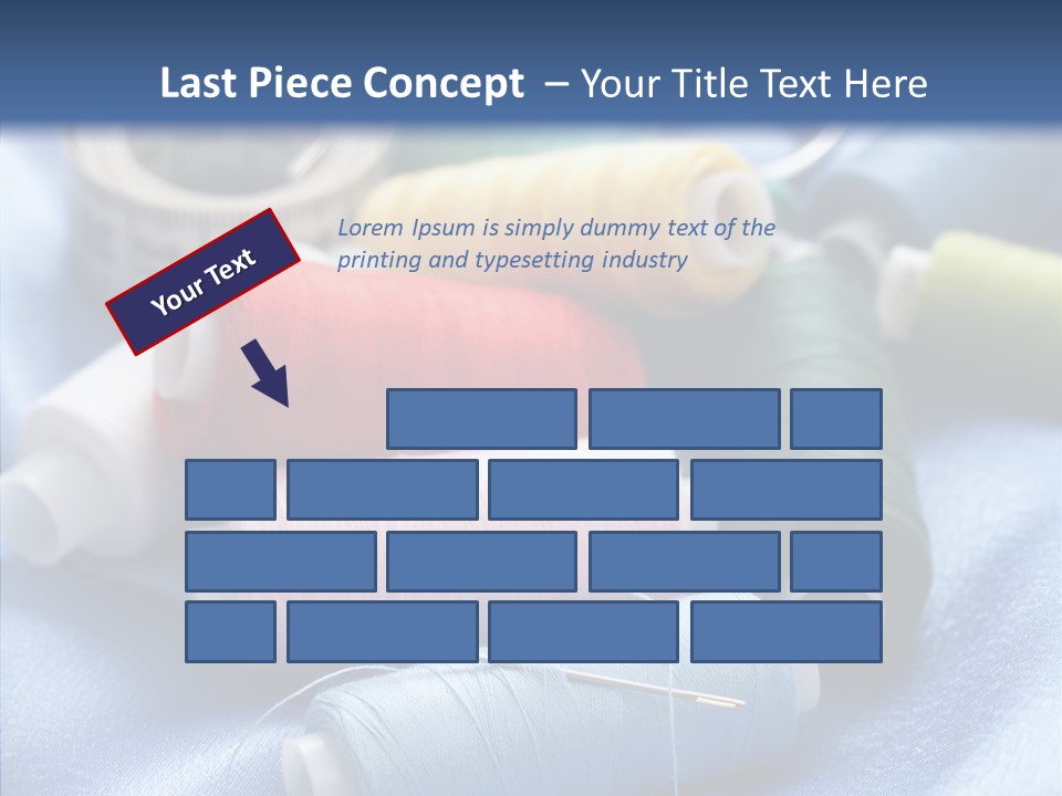 White Fashion Craft PowerPoint Template