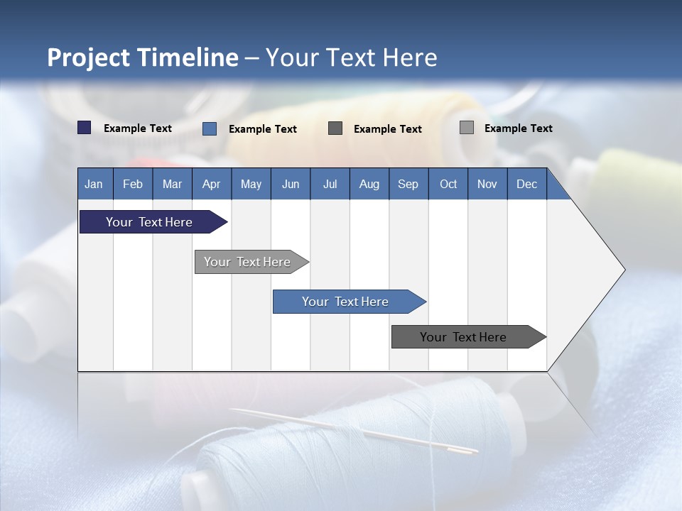 White Fashion Craft PowerPoint Template