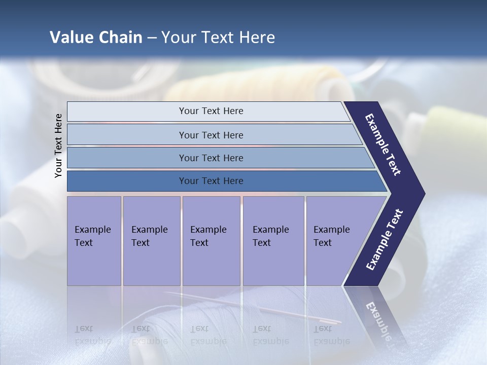 White Fashion Craft PowerPoint Template