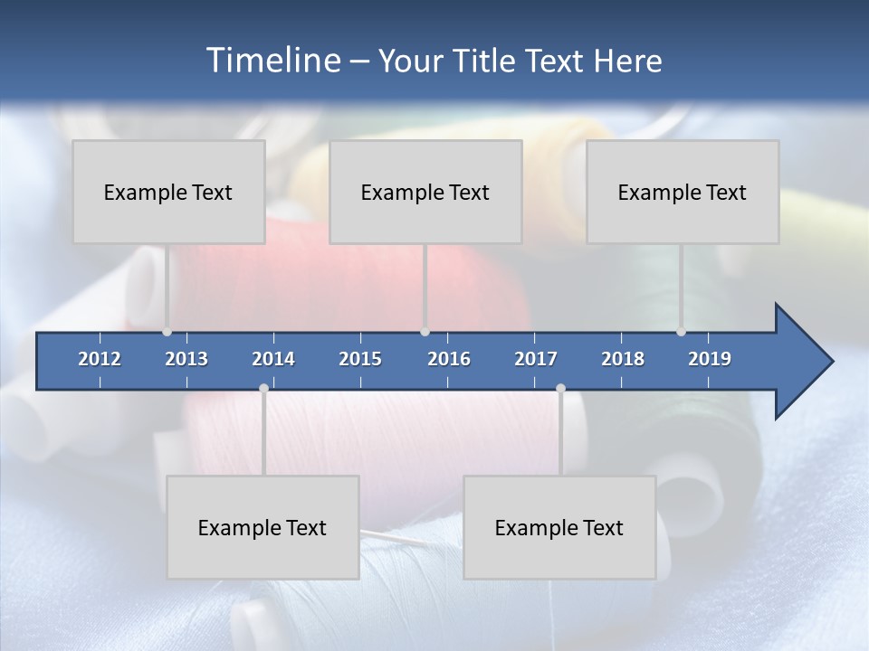 White Fashion Craft PowerPoint Template