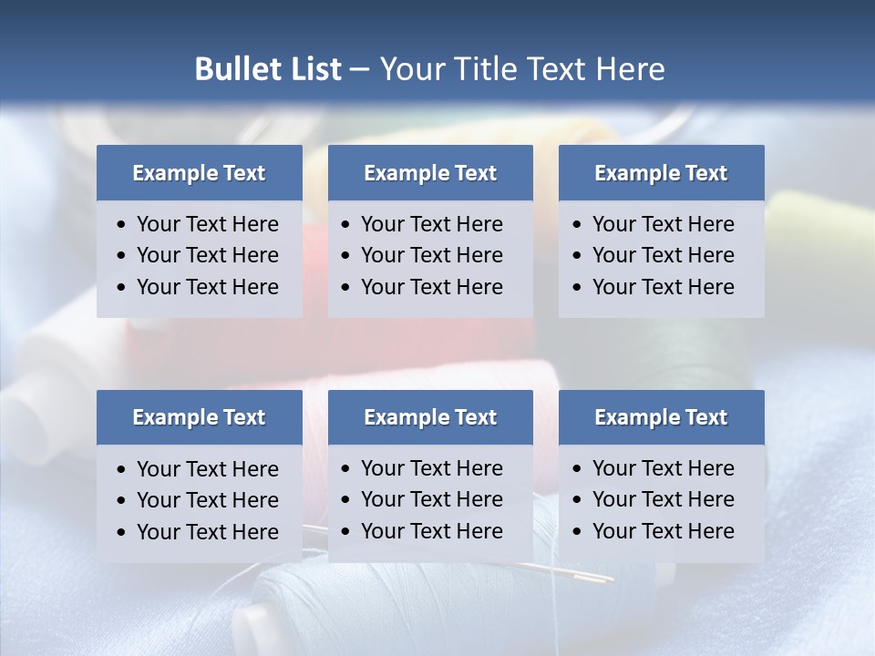 White Fashion Craft PowerPoint Template