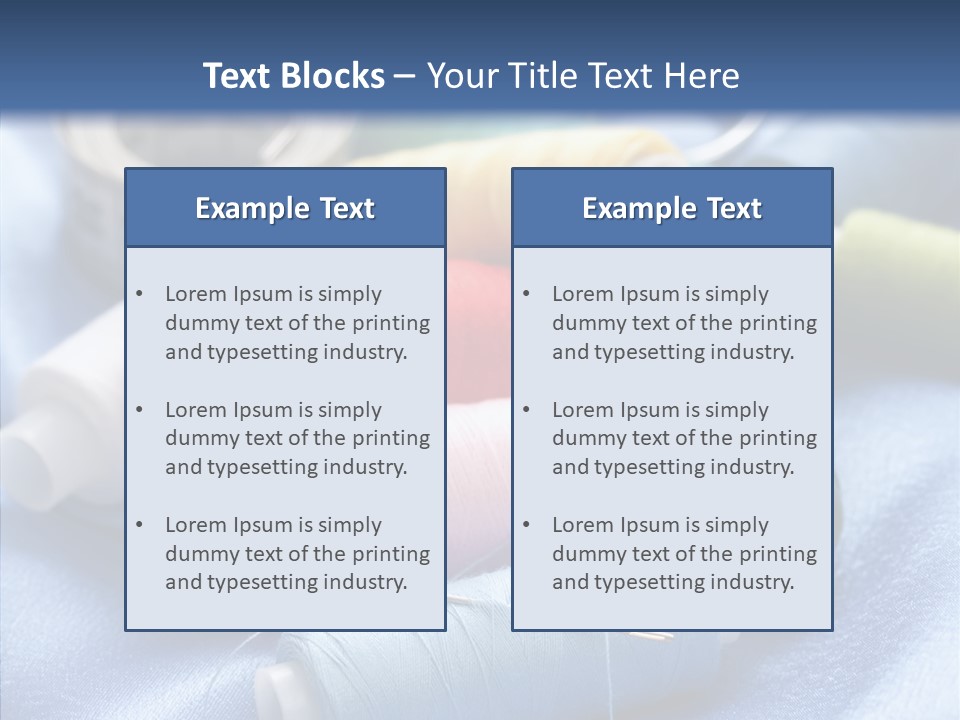 White Fashion Craft PowerPoint Template