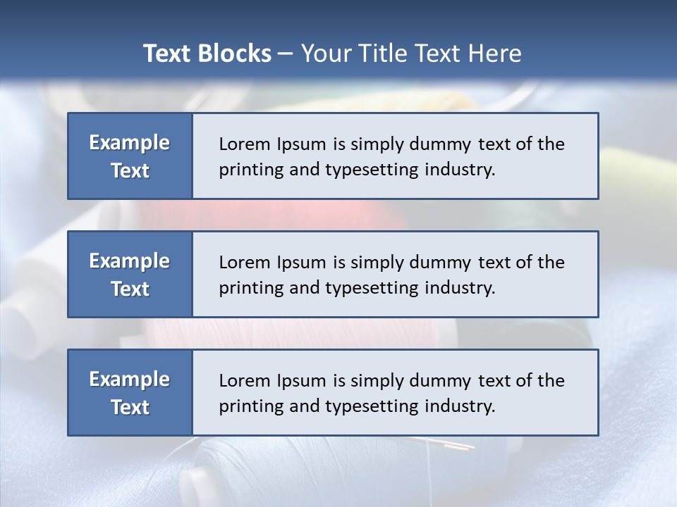 White Fashion Craft PowerPoint Template