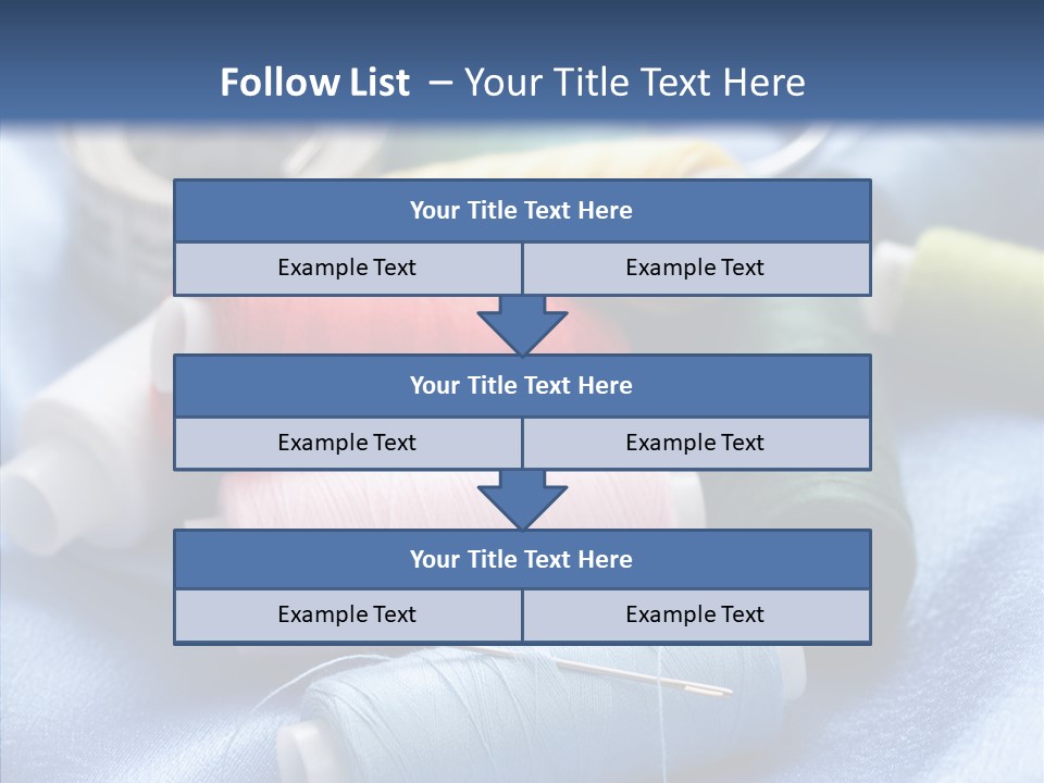 White Fashion Craft PowerPoint Template