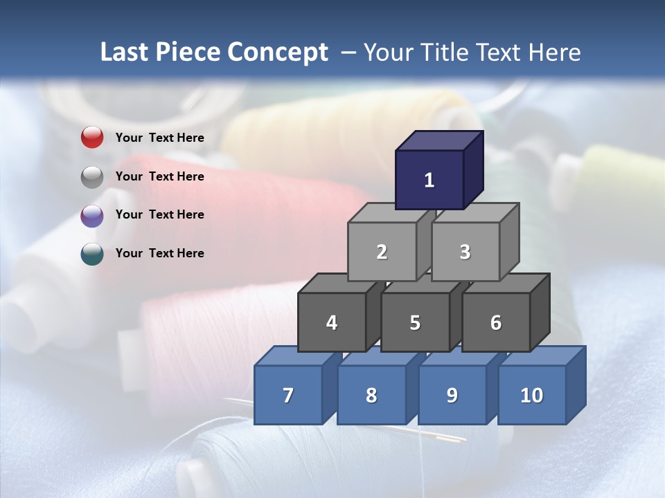 White Fashion Craft PowerPoint Template