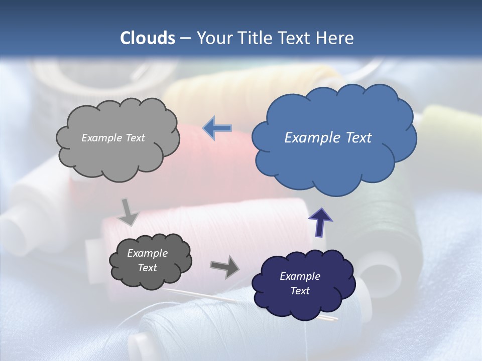 White Fashion Craft PowerPoint Template