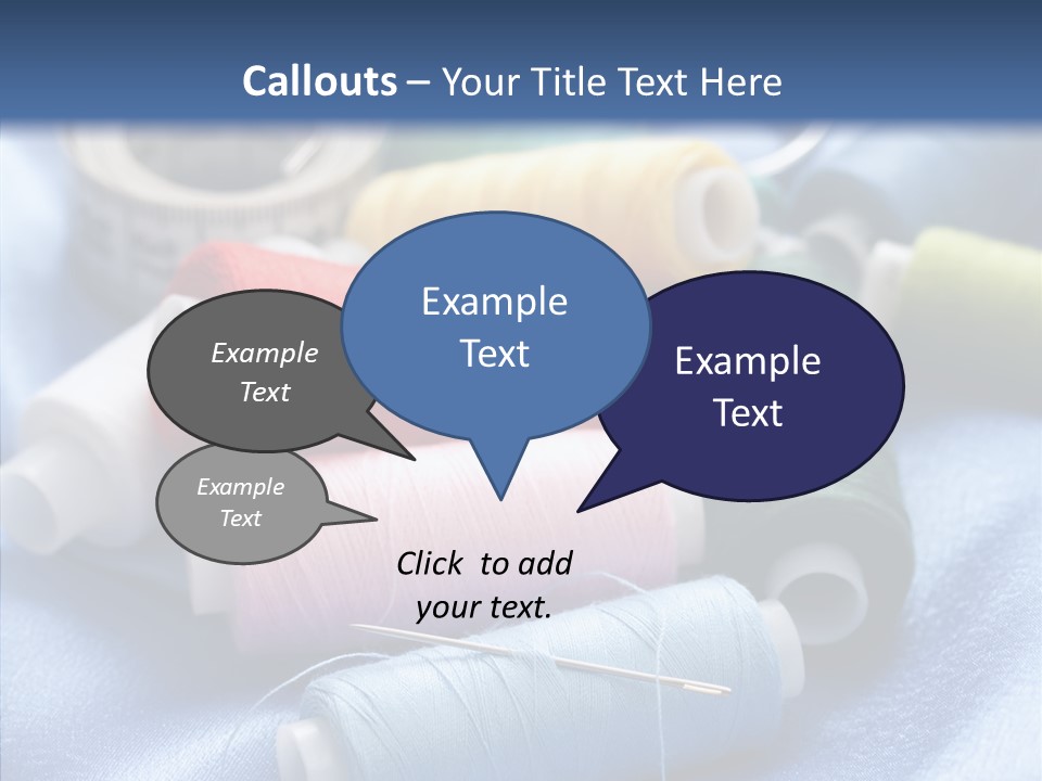 White Fashion Craft PowerPoint Template