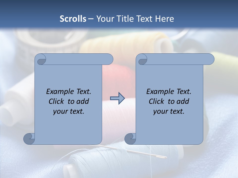 White Fashion Craft PowerPoint Template