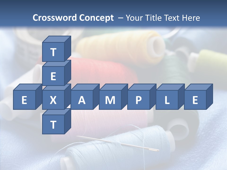 White Fashion Craft PowerPoint Template