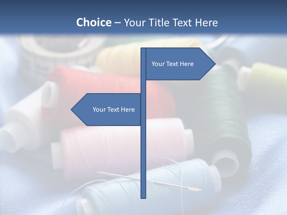 White Fashion Craft PowerPoint Template