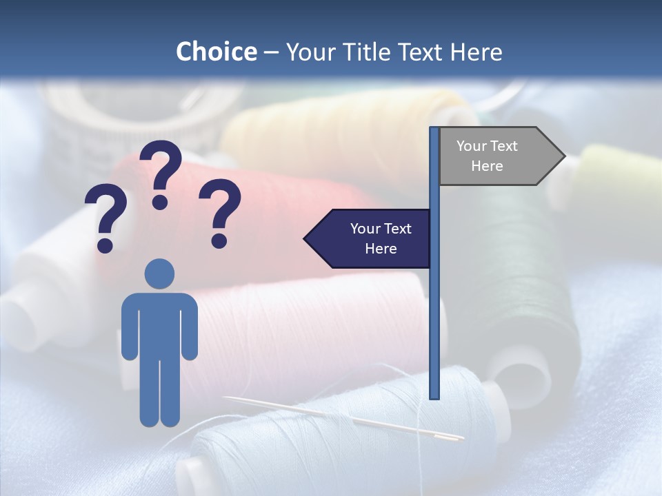 White Fashion Craft PowerPoint Template