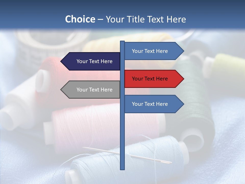 White Fashion Craft PowerPoint Template