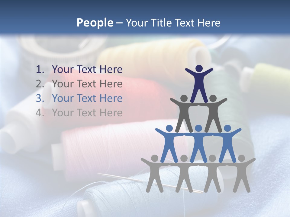 White Fashion Craft PowerPoint Template