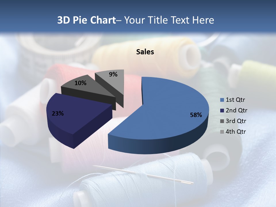 White Fashion Craft PowerPoint Template