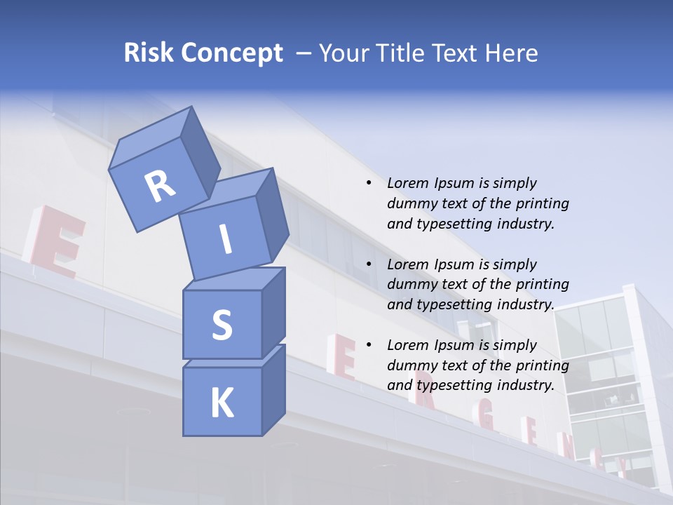 Distress Perspective Health PowerPoint Template