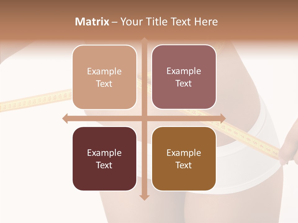 Figure Belly Woman PowerPoint Template