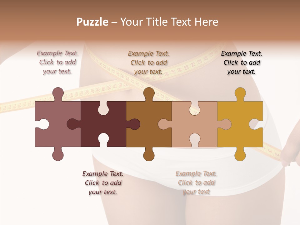 Figure Belly Woman PowerPoint Template