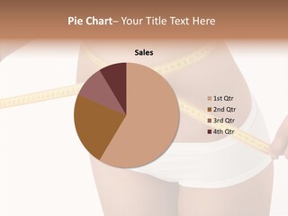 Figure Belly Woman PowerPoint Template