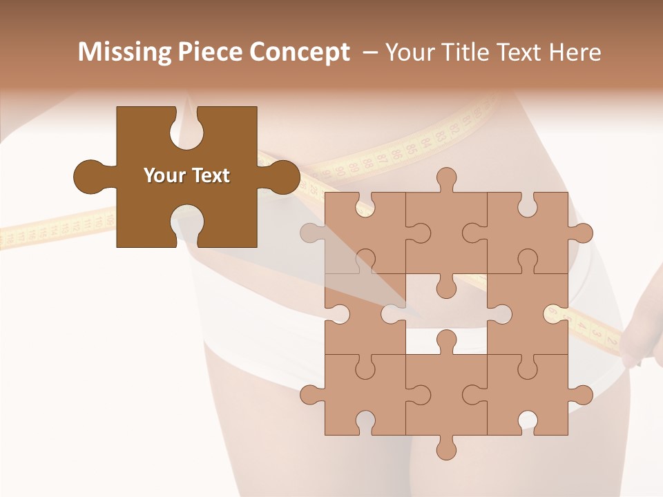 Figure Belly Woman PowerPoint Template