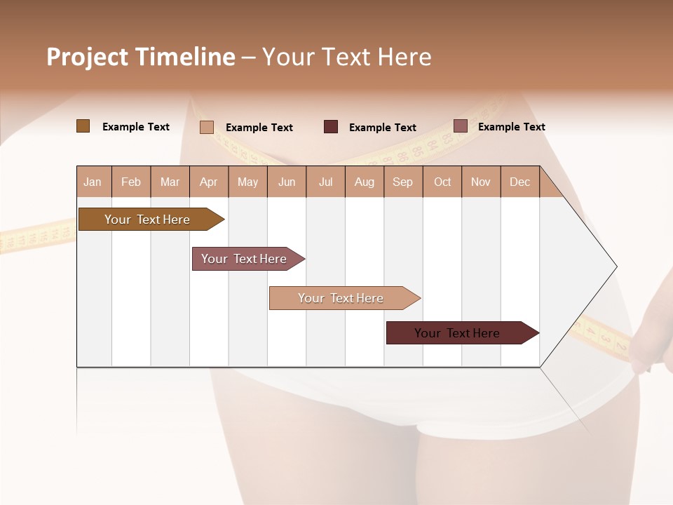Figure Belly Woman PowerPoint Template
