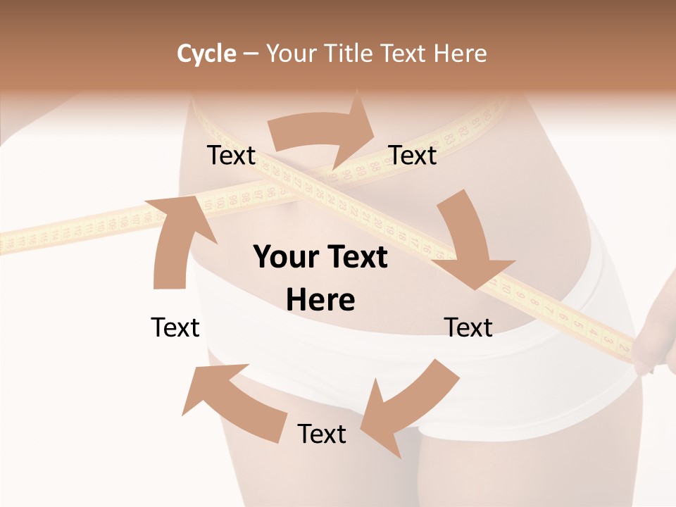 Figure Belly Woman PowerPoint Template