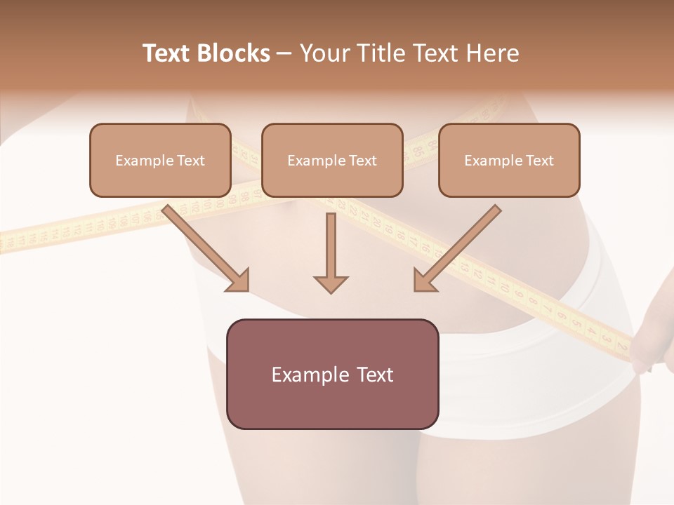 Figure Belly Woman PowerPoint Template