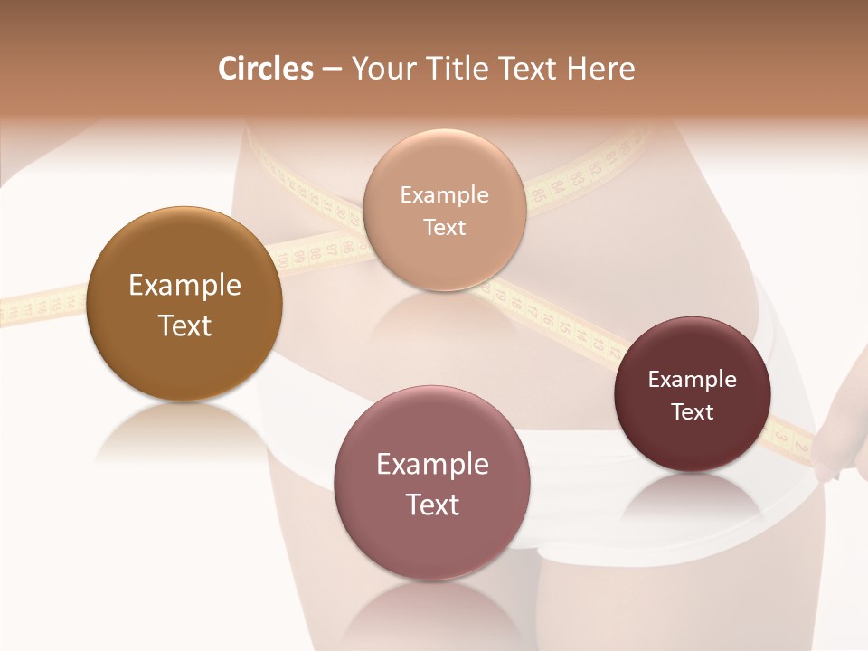 Figure Belly Woman PowerPoint Template