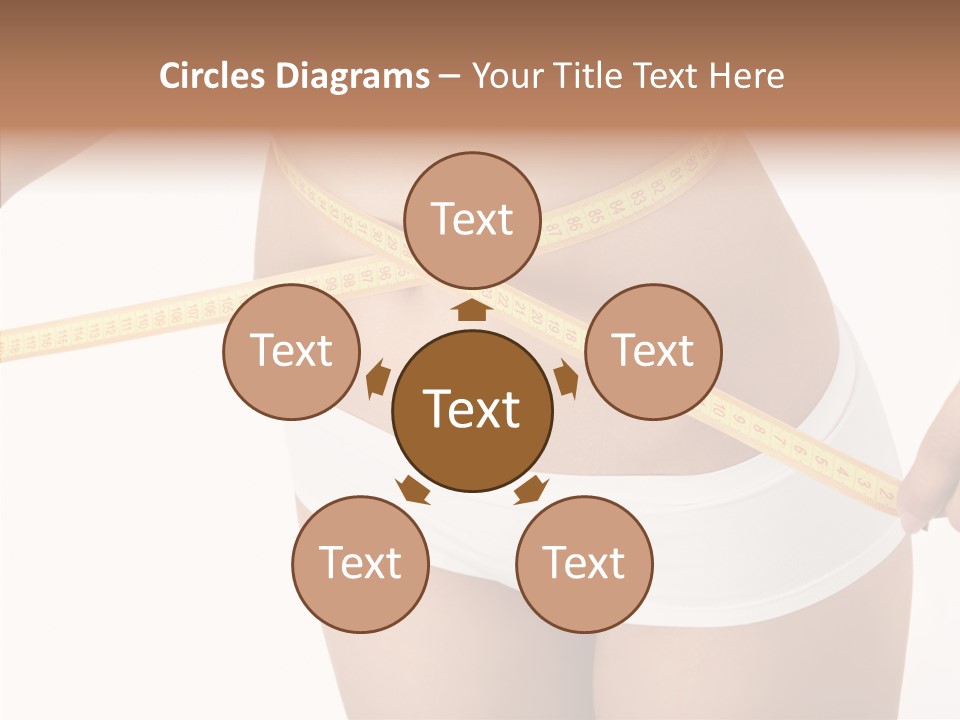 Figure Belly Woman PowerPoint Template