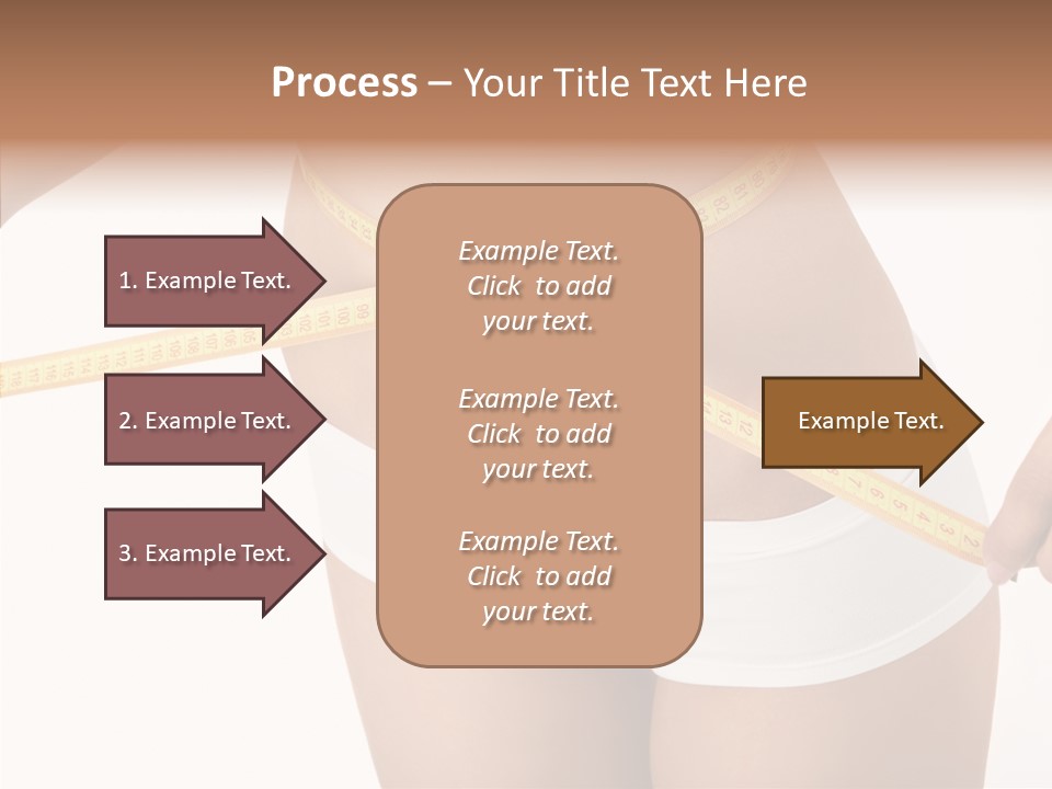 Figure Belly Woman PowerPoint Template