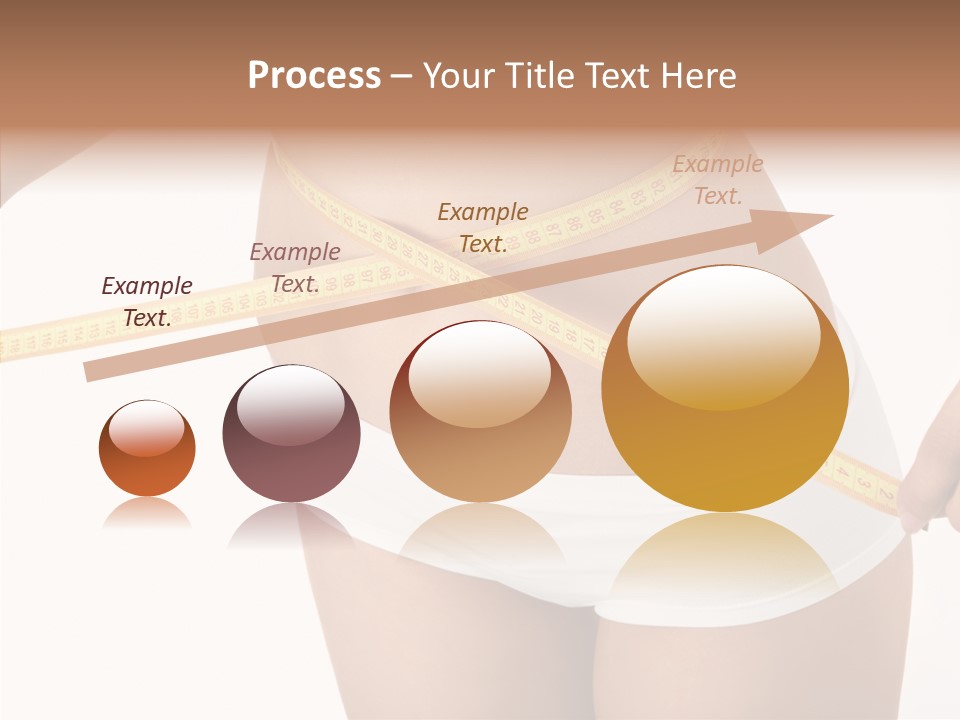 Figure Belly Woman PowerPoint Template