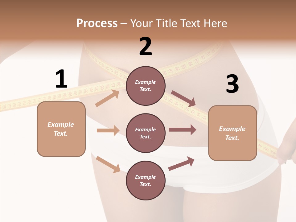 Figure Belly Woman PowerPoint Template