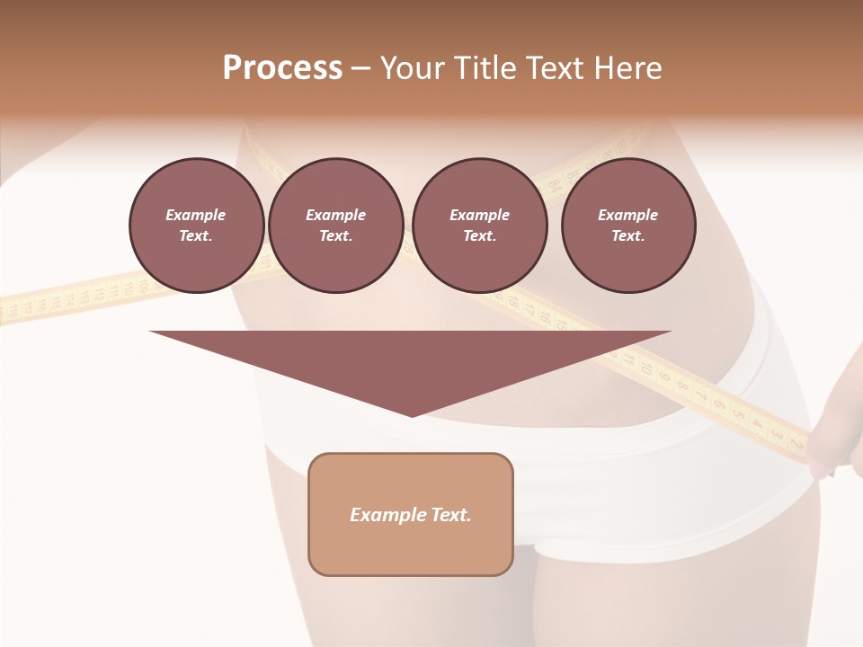 Figure Belly Woman PowerPoint Template