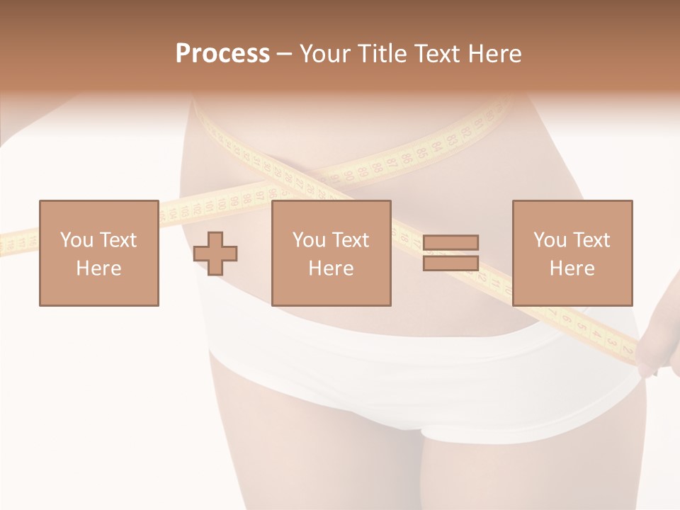 Figure Belly Woman PowerPoint Template