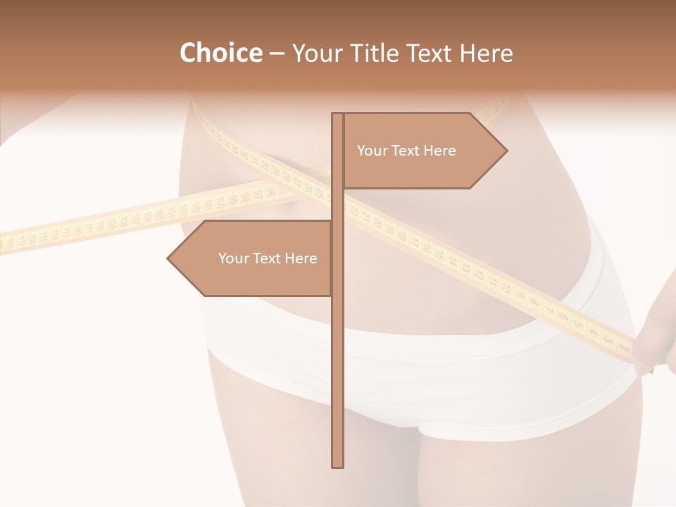 Figure Belly Woman PowerPoint Template