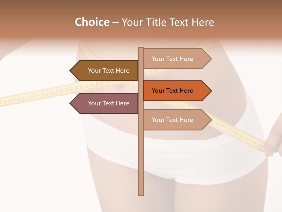 Figure Belly Woman PowerPoint Template