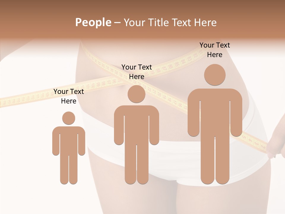 Figure Belly Woman PowerPoint Template