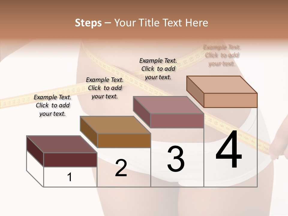 Figure Belly Woman PowerPoint Template