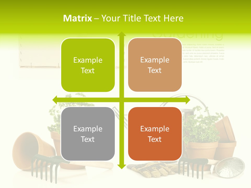 Garden Maintenance PowerPoint Template