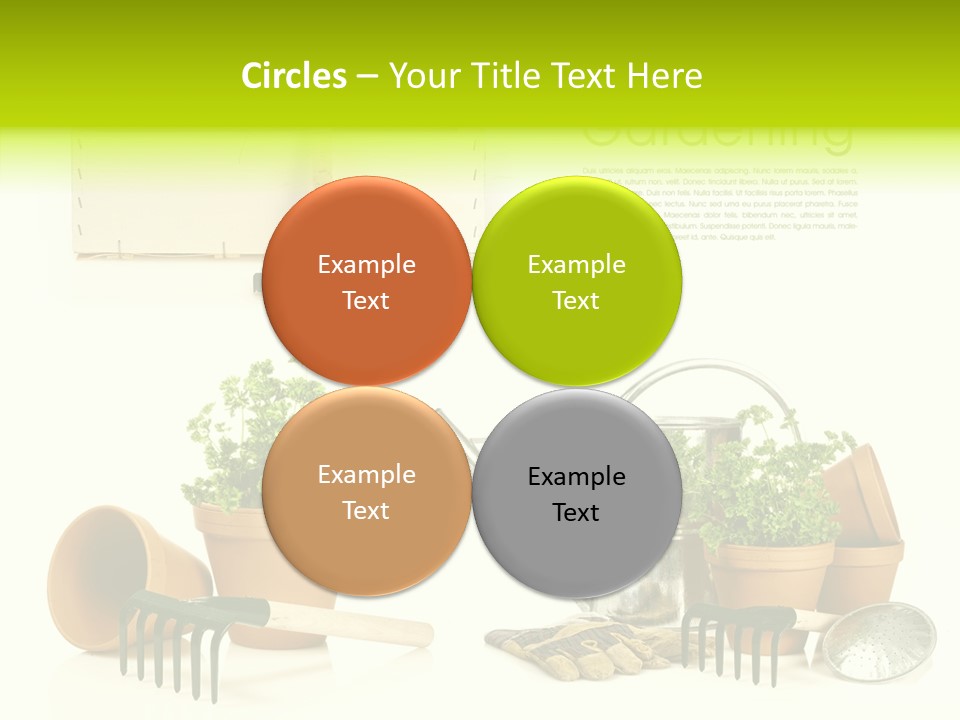 Garden Maintenance PowerPoint Template