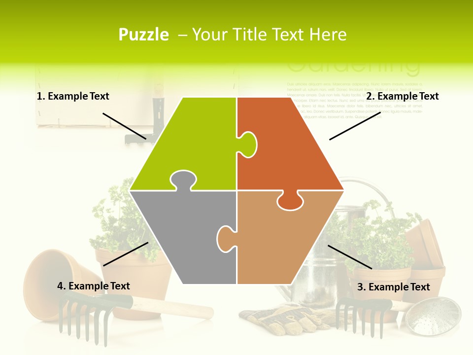 Garden Maintenance PowerPoint Template