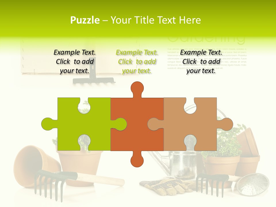 Garden Maintenance PowerPoint Template