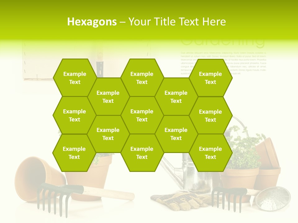 Garden Maintenance PowerPoint Template