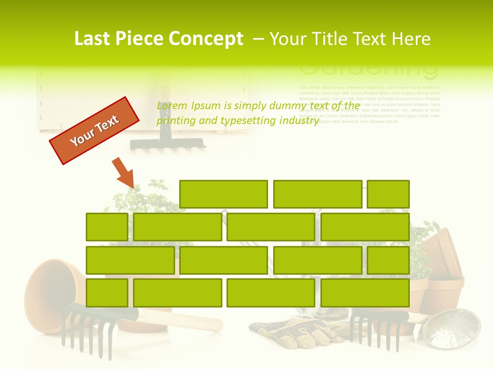 Garden Maintenance PowerPoint Template