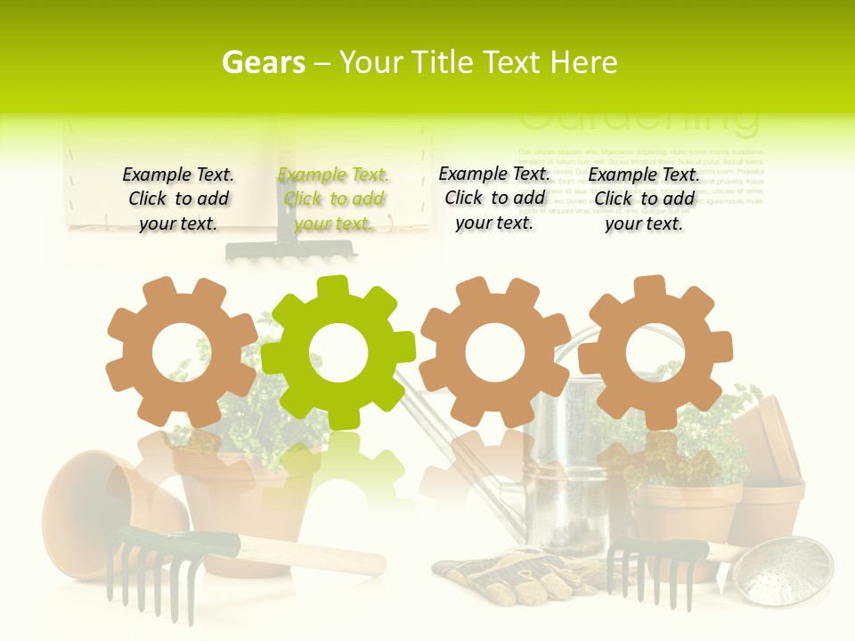 Garden Maintenance PowerPoint Template