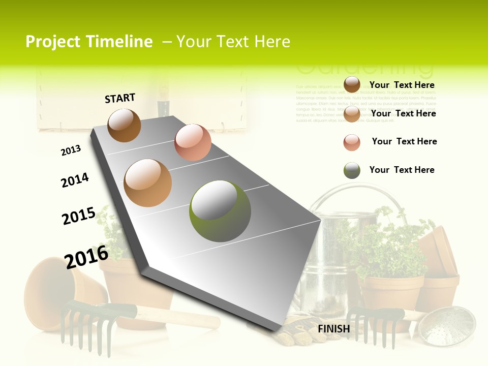 Garden Maintenance PowerPoint Template
