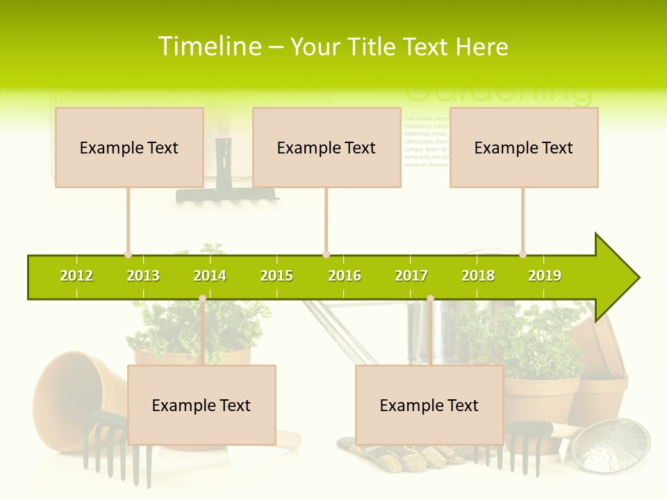 Garden Maintenance PowerPoint Template