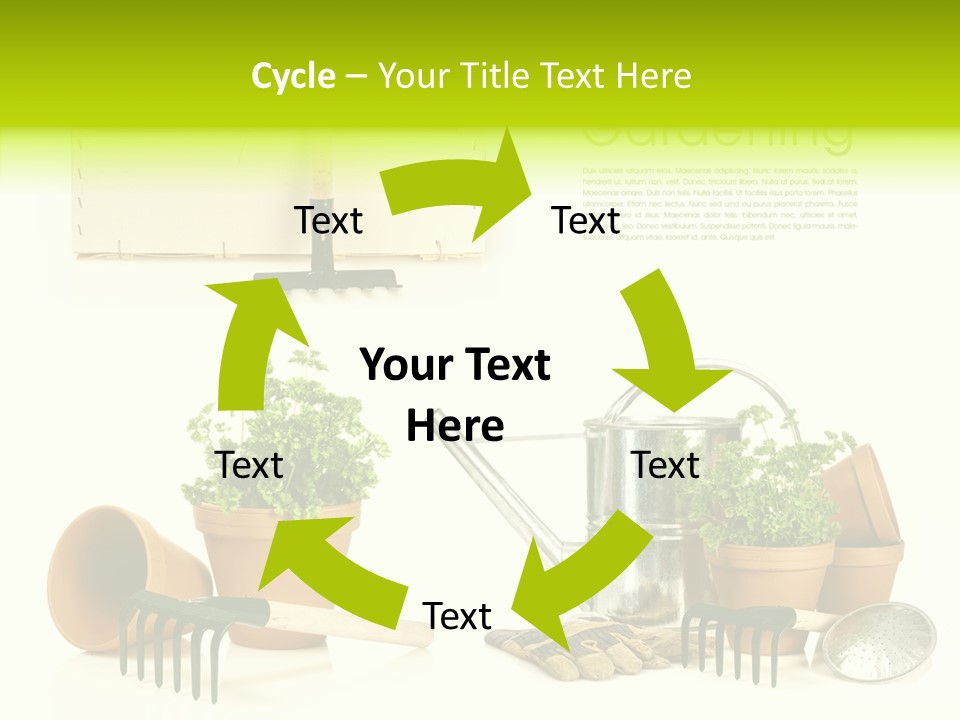 Garden Maintenance PowerPoint Template