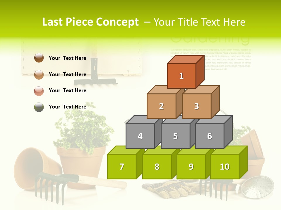 Garden Maintenance PowerPoint Template
