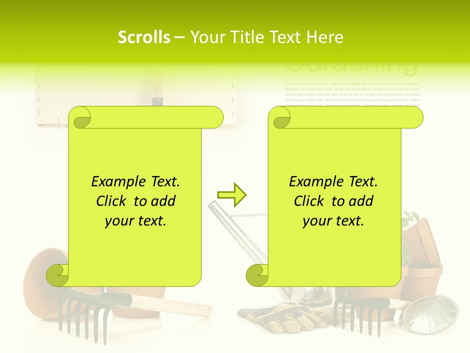 Garden Maintenance PowerPoint Template